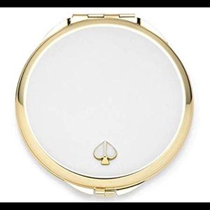 Kate Spade New York Spade White Compact,